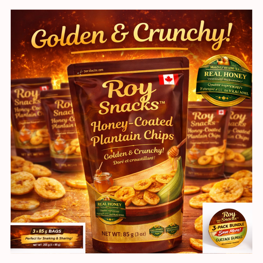 Honey-Coated Plantain Chips