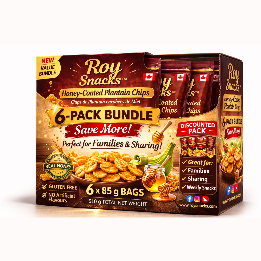 Honey-Coated Plantain Chips