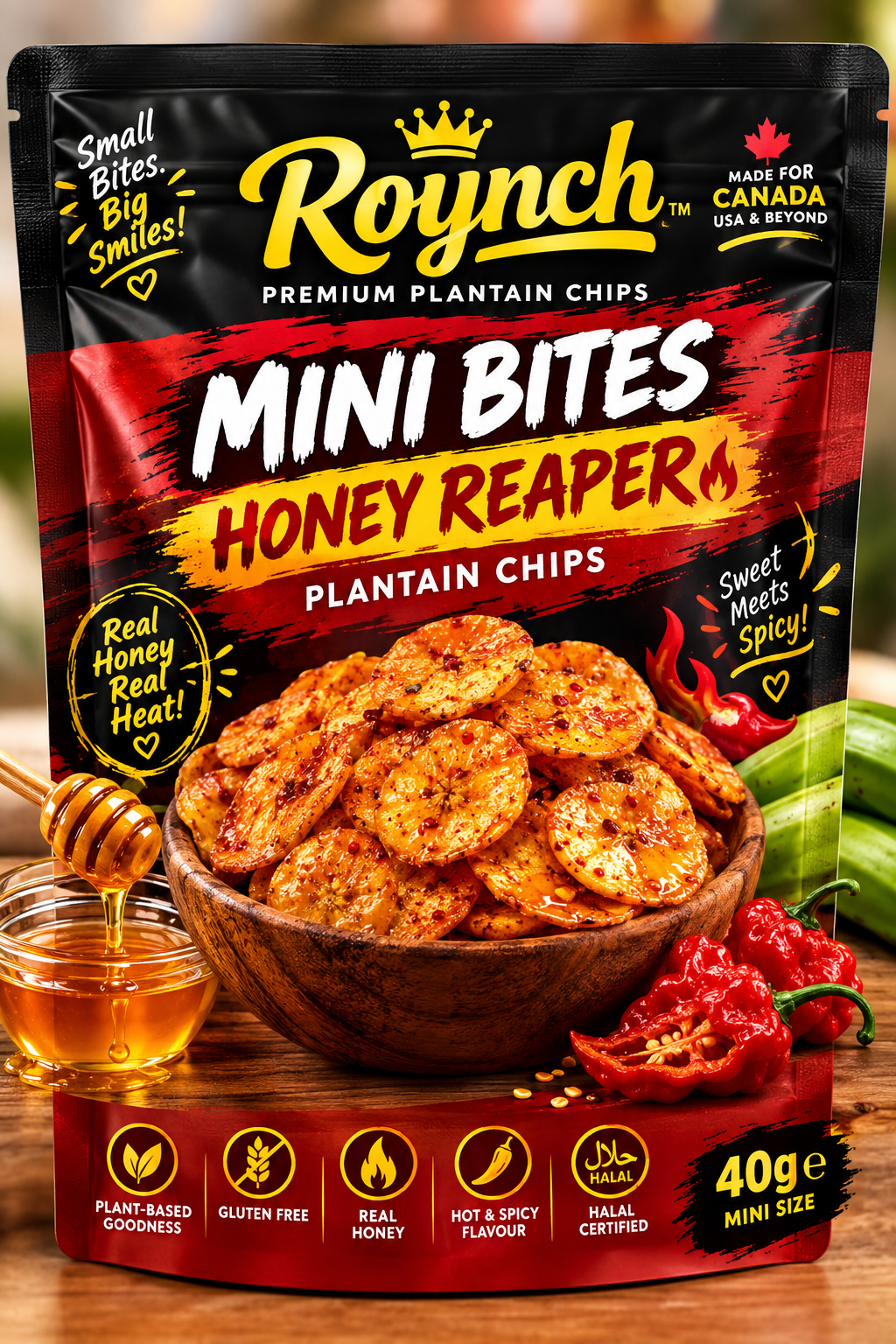 Honey Reaper Plantain Chips